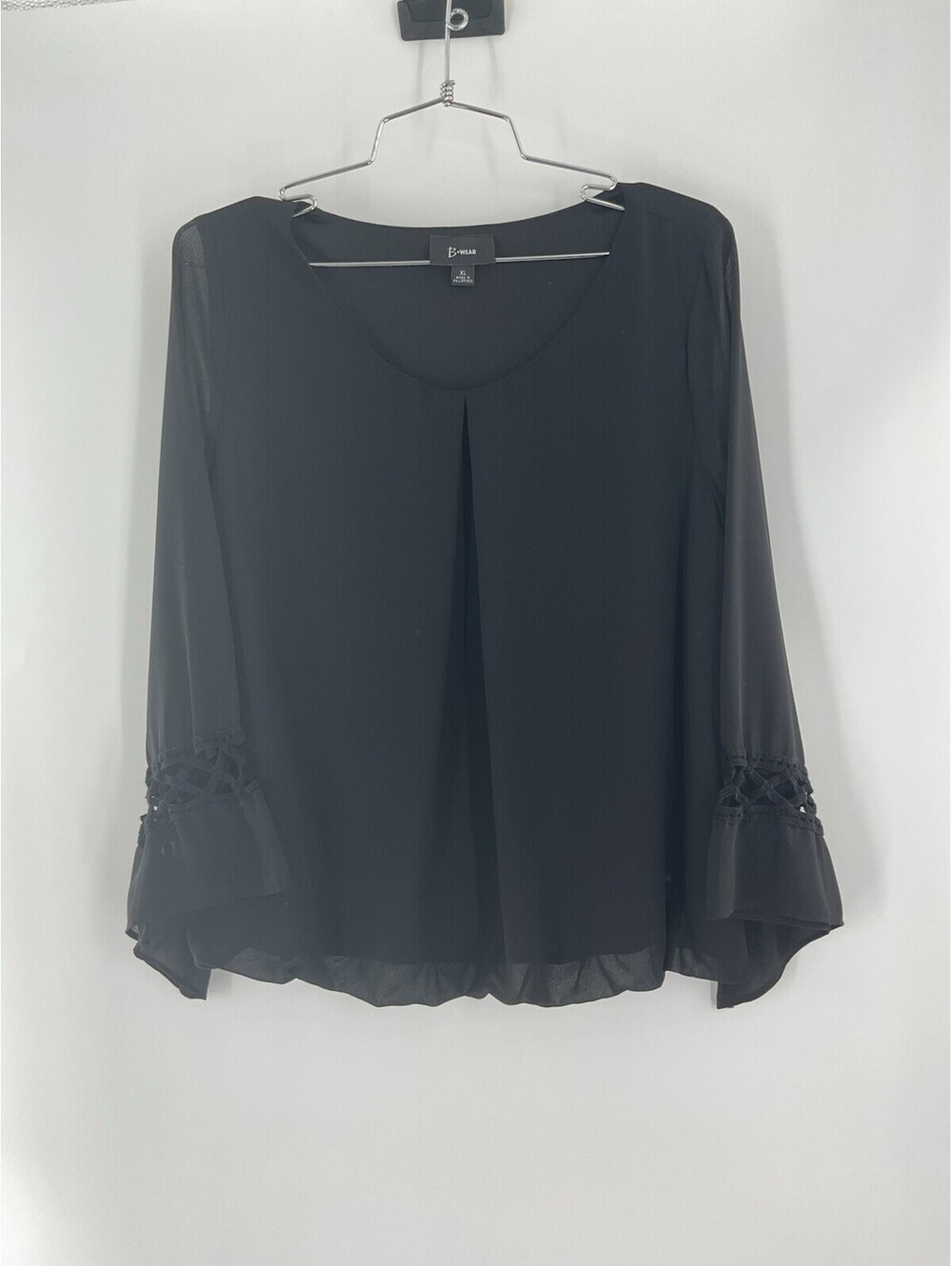 B Wear Women’s Xl Blouse Black 121